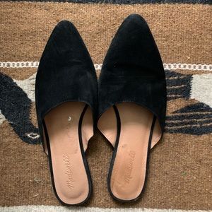 Madewell suede remi mule